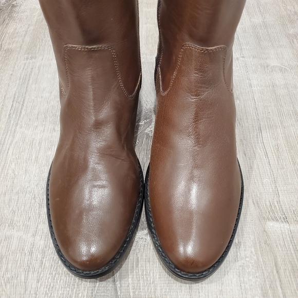 NEW Catherine Malandrino Brown Knee High Boots - Picture 4 of 6
